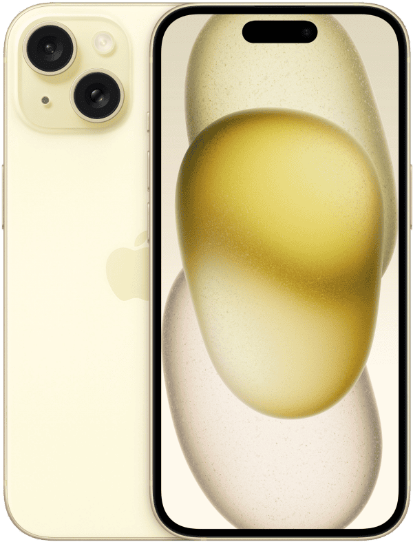 Apple iPhone 15 5G Yellow Front